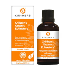 Kiwiherb Organic Echinacea for Kids - Children's Herbal Support Children's Immune Boost,Echinacea for Kids,Kiwiherb Supplements,optimized,Organic Herbal Support
