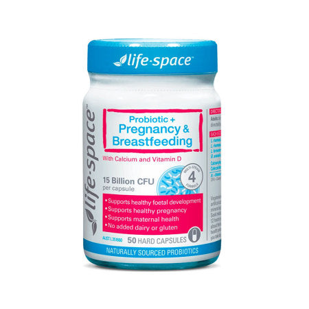 Life-Space Probiotic for Pregnancy and Breastfeeding - 50 Capsules Support for Moms breastfeeding support,optimized,prenatal probiotics,probiotic for pregnancy,women's health supplement