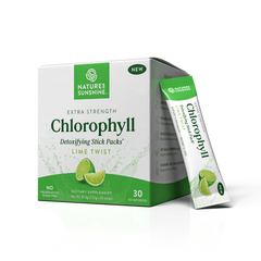 Nature's Sunshine Chlorophyll Stick Pack absorption of pollutants,balance the gut,blend of chlorophyllin,brain cognition gut health mood,Chlorophyll,Chlorophyll Stick Pack,Chlorophyll Travel Pack,deodorizes the body,detox,Digestion gut health,Digestion gu