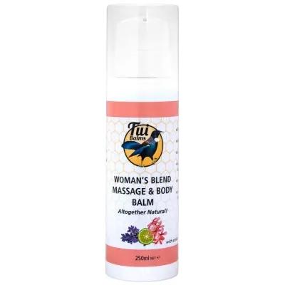 Tui Balms Woman's Blend Massage Balm Calms Nervous System And Supports Hormone Balance Massage Balm 250ml