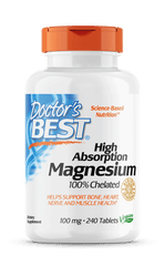 Doctor's Best High Absorption Magnesium 240 Tablets doctor's best,High Absorption Magnesium,issues,magnesium,magnesium fx,nutralife magnesium,sanderson magnesium