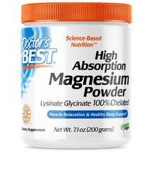 Doctor's Best High Absorption Magnesium Powder 200gm doctor's best,issues,magnesium chelate