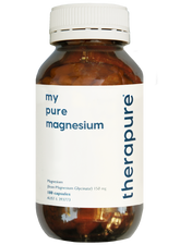 Therapure My Pure Magnesium Glycinate Supports Daily Wellness Magnesium Glycinate Supplement (180 Capsules)