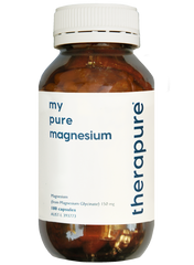 Therapure My Pure Magnesium Glycinate Supports Daily Wellness Magnesium Glycinate Supplement (180 Capsules)