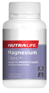 Nutralife Magnesium Sleep Capsules - 60 Capsules for Better Rest better rest supplements,improvements,Magnesium sleep capsules,Nutralife magnesium,sleep aid capsules