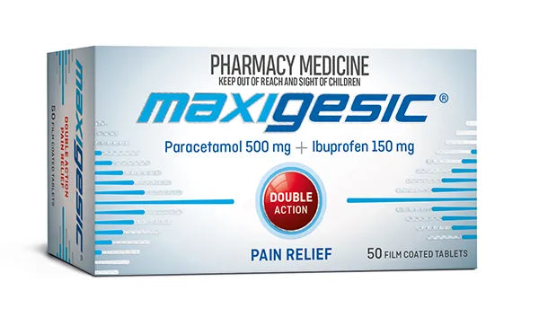 Maxigesic Tablets 20 / 50 / 100 Tabs - DominionRoadPharmacy