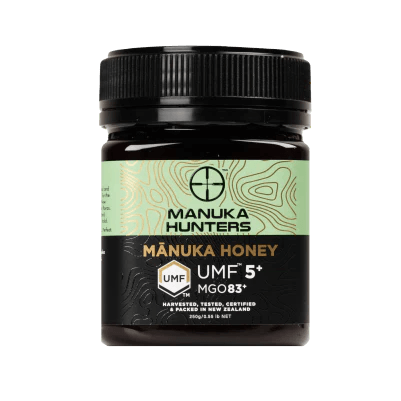 Manuka Hunters 5+ UMF™ (83MGO) Manuka Honey 250 gm