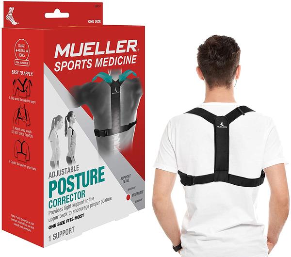 Mueller Posture Corrector one size fits all bad back,hunch,issues,posture,posture corrector
