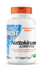 Doctor's Best Nattokinase 2,000FU 90 vege capsules 000FU,B group vitamins,daily vitamins,doctor's best,Doctor's Best Nattokinase 2,Essential Vitamins,issues,Multi vitamins,multivitamins,nattokinase,Now Vitamins,pure vitality vitamins,Rich in vitamins and