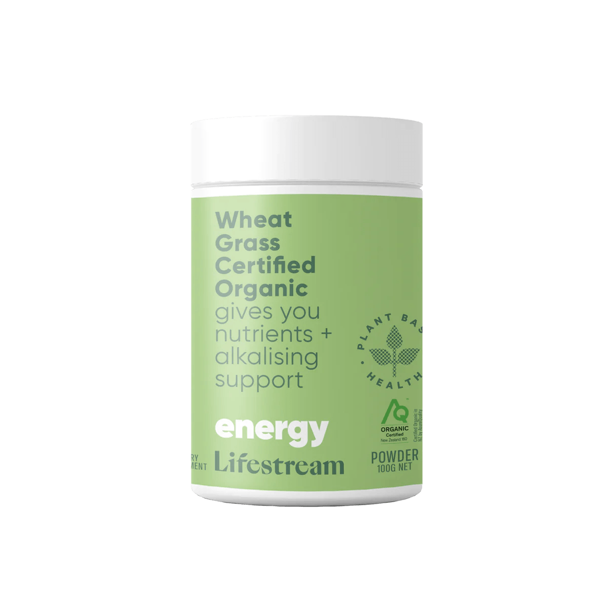 Lifestream Wheat Grass Certified Organic 100gm