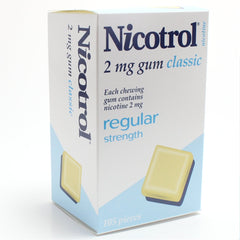 Nicotrol Nicotine Gum 2mg Classic anti smoking,issues,nicotine,nicotine gum,nicotrol,smoking,smoking aid,stop smoking