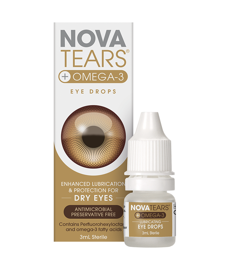 NovaTears® + Omega-3 for dry eyes 3 ml Advanced Eye Health,complete eye drops,dry eye,dry eyes,eye care,eye drops,eye health,eyes,forte,fresh,halo fresh,hylo,hylofresh,issues,lubricatinf eye drops,lubricating eye drops,nova,NovaTears® + Omega-3 for dry ey