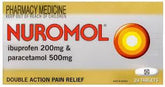 Nuromol Tablets 24 back neck shoulder pain,back pain,cramp pain,cramping pain,dental pain,foot pain,ibuprofen,ibuprofen with paracetamol,issues,joint pain,knee pain,leg pain,menstrual pain,muscle pain,nuromol,pain,pain and fever,pain free,pain relief,pain