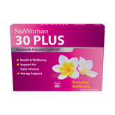 NuWoman 30 PLUS Hormone Balance Support 60 tablets 30plus,daily stress,energy support,issues,nuwoman