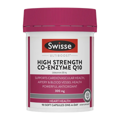 Swisse Ultiboost High Strength CoQ10 300mg 90 Capsules