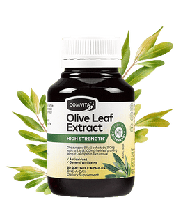Comvita Olive Leaf High Strength Softgel Caps 60s antioxidant,antioxidant action,antioxidant blend,antioxidant Digestion gallbladder liver function,antioxidant nutrients,Antioxidant protection,Antioxidant Support,antioxidants,Antioxidants Bone & Joint Inf