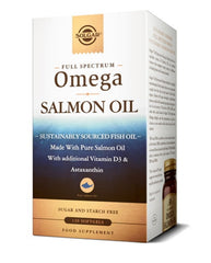 Solgar Full Spectrum Omega Salmon Oil 120 softgels full spectrum omega,issues,Multi vitamins,multivitamins,pure vitality vitamins,solgar,Solgar Wild Alaskan Full Spectrum Omega,vitamins,vitamins and minerals,Vitamins and Supplements,vitamins minerals,Wild