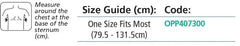 Oppo Rib Belt Mens Or Womens One size fits most chest pain,fracture,issues,oppo,rib,rib belt,rib fracture,rib support