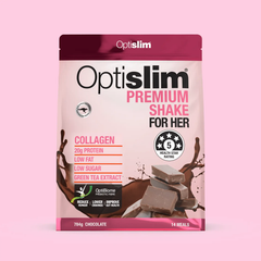 Optislim For Her Premium Shake Chocolate 784g