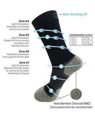 OS1ST WP4 Wellness Performance Sock Ankle and Foot Braces,Ankle and Foot Support,athletes foot,Christmas gift,christmas sale,Circulation Support,Circulation Support Socks,compression socks,flight socks,Foot,Foot Braces,foot care,Foot Health,Foot Supports,