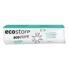 Ecostore Toothpaste Whitening with Fluoride 100g Whitening toothpaste Ecostore Toothpaste,Fluoride,gentle toothpaste,teeth,Teeth & Muscles,teeth whitening,Tooth Care,Tooth paste,toothpaste,whitening toothpaste,Whitening with Fluoride,XyliWhite Toothpaste