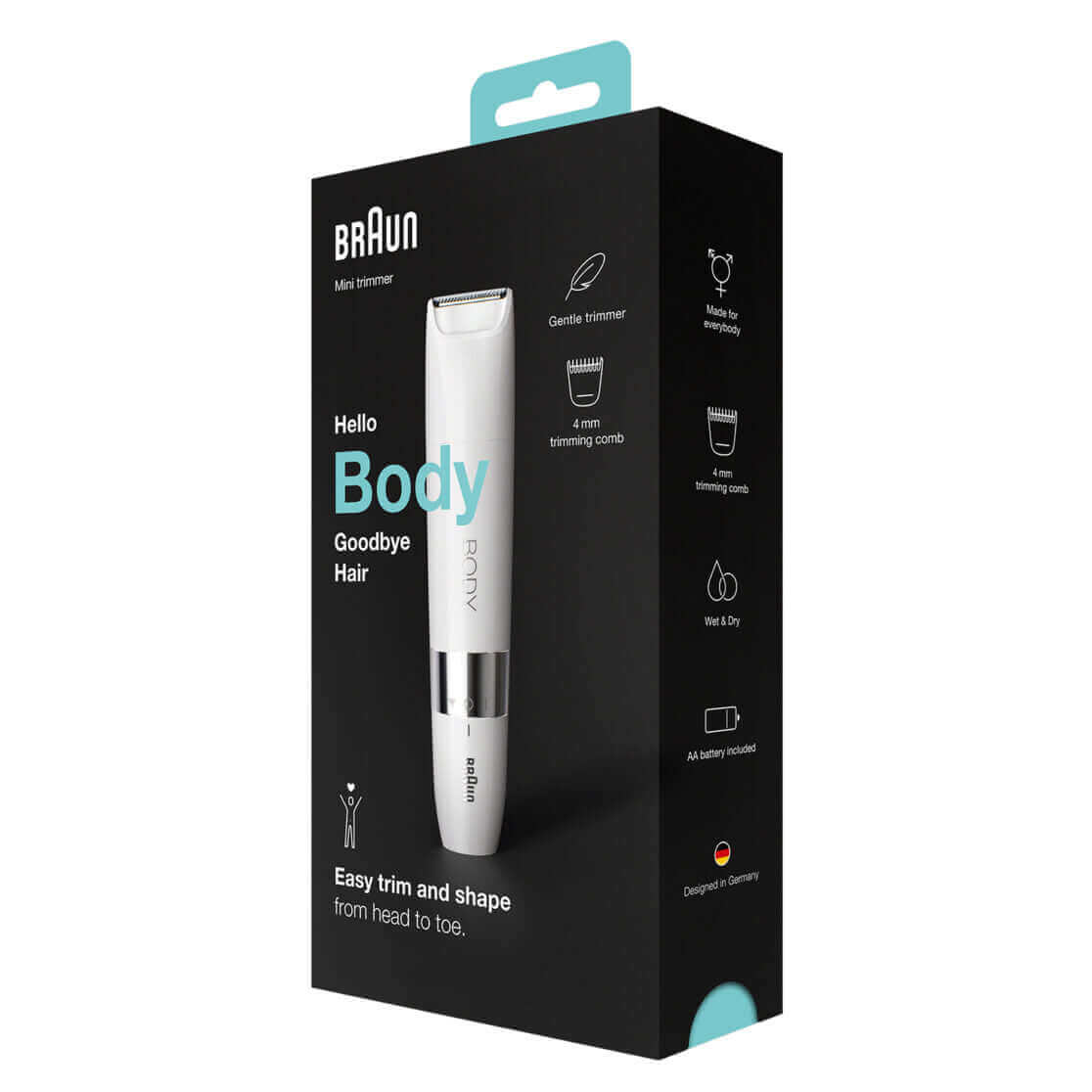 Braun Body Mini trimmer BS1000 Wet & Dry With Trimming Comb White Body Mini trimmer,Braun 10-in-1 Style Kit,Braun 310BT,Braun 310BT Shaver,Braun M30 Shaver,Braun S3 310s Wet & Dry shaver,Braun Shaver,Braun’s MobileShave,Electric Razors,Eletric Razor,Foil