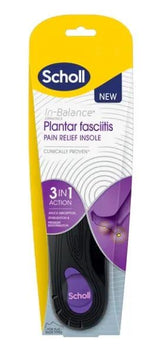 Scholl In-Balance Pain Relief Plantar Fasciitis Orthotics - Small Clear gel,cushioning gel cup,designed not to slip in shoe,discreet design,Feet Cushions,Feet Heel Cushions,Fits comfortably,Fits comfortably in Shoes,GelActiv technology,Heel Cushions,help