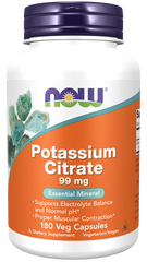 now Potassium Citrate 99 mg 180 Veg Capsules issues,Now,Now Products,Now suppl,Now supplements,Now Vitamins,potassium,potassium citrate