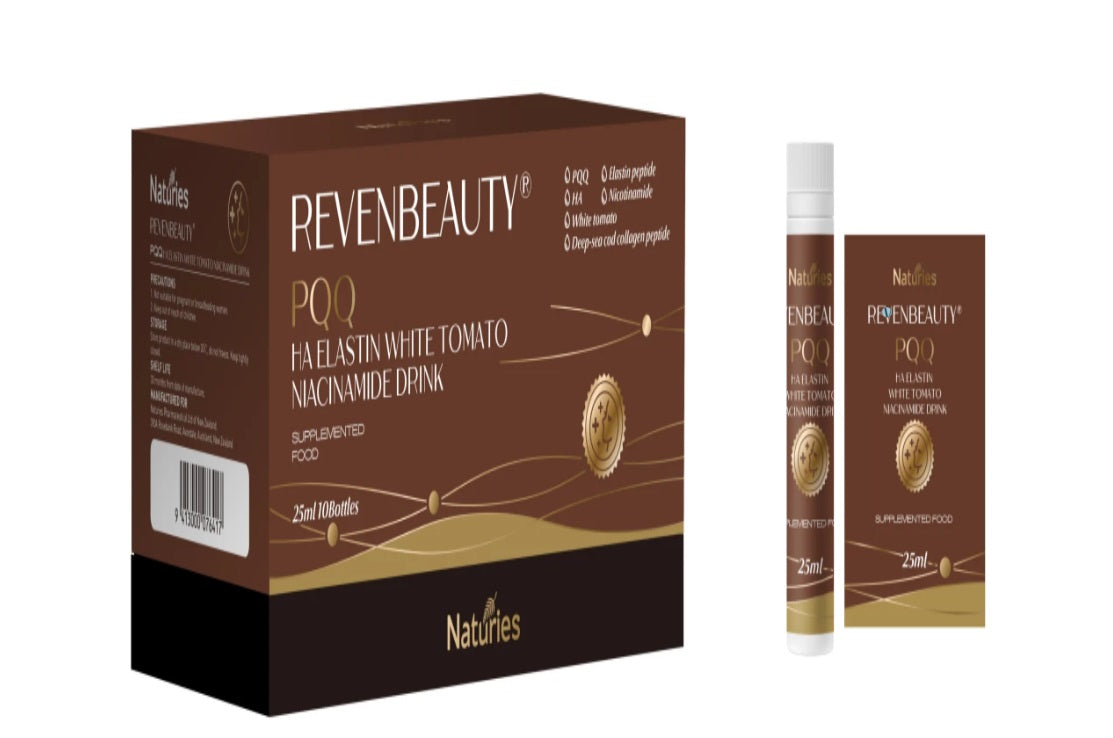 Naturies Reven Beauty PQQ HA Elastin Niacinamide Drink 10s Elastin Niacinamide Drink,issues,Reven Beauty PQQ
