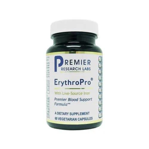 PRL ErythroPro 60 Caps Energy Minerals Women's health,issues