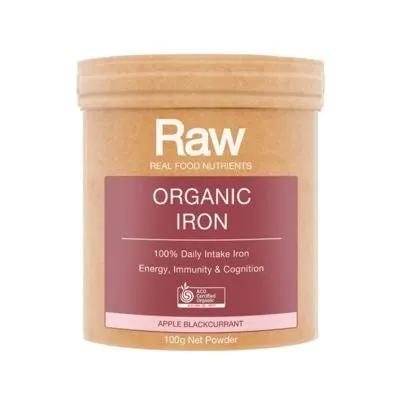 RAW Organic Iron - Apple Blackcurrant 100g
