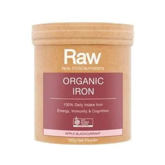 RAW Organic Iron - Apple Blackcurrant 100g