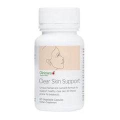 Clinicians Clear Skin Support 60 VegeCaps