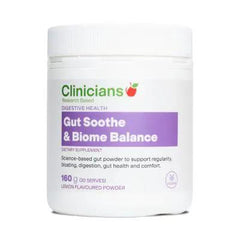 Clinicians Gut Soothe & Biome Balance Powder 160g