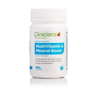 Clinicians MultiVitamin & Mineral Boost 150g