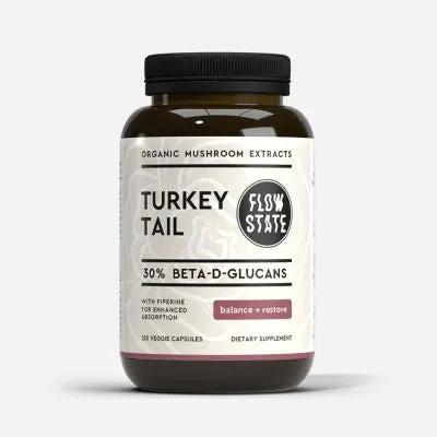 Flow State Turkey Tail Capsules 120 caps