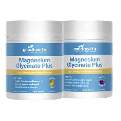 Good Health Magnesium Glycinate Plus Mixed Berry 240g