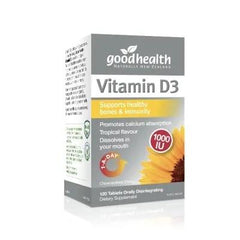 Good Health Vitamin D3 60 tabs