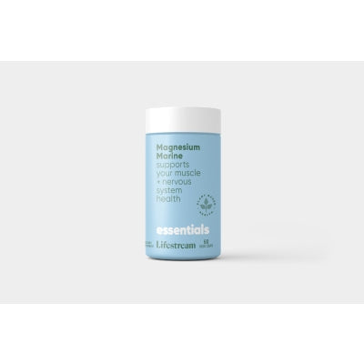 Lifestream Magnesium Marine Supports Muscle Function And Nervous System Health Magnesium Supplement (60 vcaps)