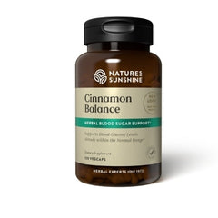 Natures Sunshine Cinnamon Balance 120 VegeCapsules