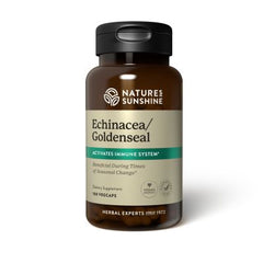 Natures Sunshine Echinacea Golden Seal 100 VegeCapsules