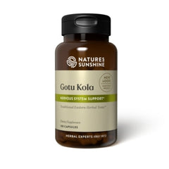 Natures Sunshine Gotu Kola Cognitive Support Supplement 100 Capsules