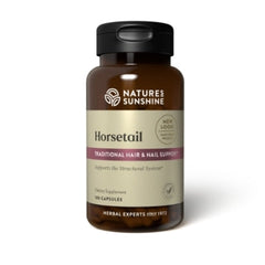 Natures Sunshine Horsetail Supports Hair & Nails Supplement 100 Caps