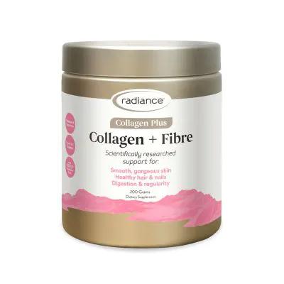 Radiance Collagen + Fibre Skin & Gut Support Dietary Supplement (200 g) For Digestive Health & Healthy Skin