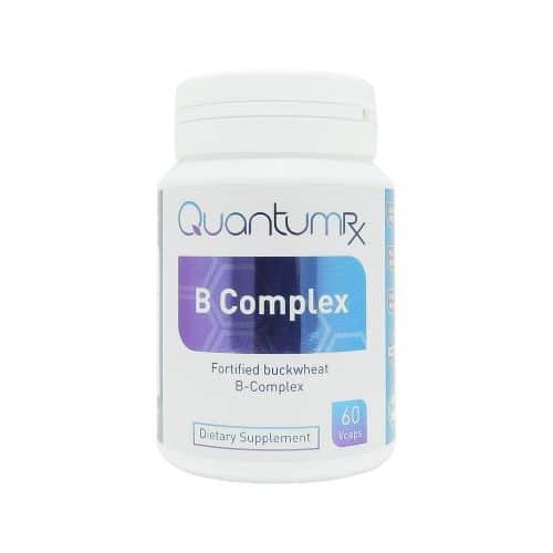 QuantumRX B Complex 60 V Caps Antioxidants Blood Sugar Brain & Cognition Children's Health Detoxification Energy Mood & Sleep Stress Vitamins,b complex,Blood Sugar Minerals,cheaper than supplements.co.nz,concentrated food supplement,Cr+,Dietary Supplement