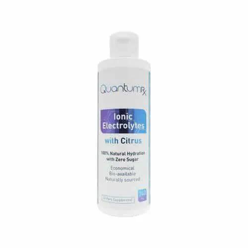 QuantumRX Ionic Electrolytes with Citrus 240 ml Athletic performance,body water balance,Children's Health citrilyte electrolytes elete Minerals Sport,dehydration,deplete magnesium,Electrolytes with Citrus,elements,Ionic Electrolytes,Ionic Electrolytes wit