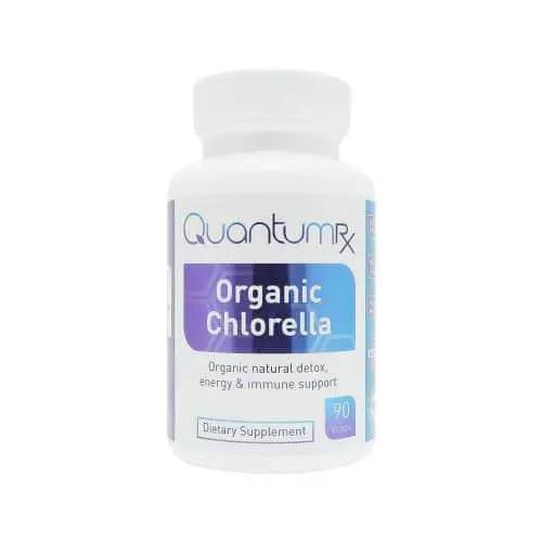 QuantumRX Organic Chlorella 90 V Caps Blood Sugar Minerals,cheaper than supplements.co.nz,concentrated food supplement,Cr+,detox heavy metals,Dietary Supplement,essential trace mineral,Iron supplement,issues,liquid dietary supplement,Natural Supplement,Or