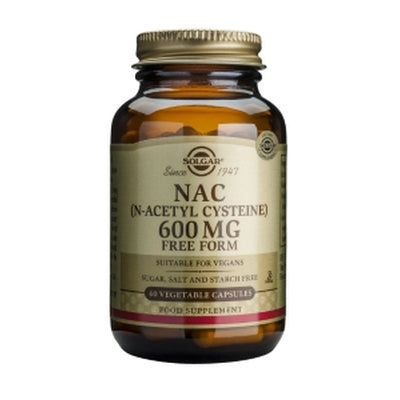 Solgar NAC 600mg 60 VegeCapsules