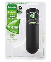 Nicorette Fresh Mint Spray 150 Sprays - Fast Relief from Cravings cravings relief,Fresh Mint Spray,Nicorette,nicotine spray,optimized
