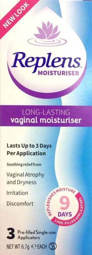 Replens Long Lasting Vaginal Moisturiser 3 Applicators issues